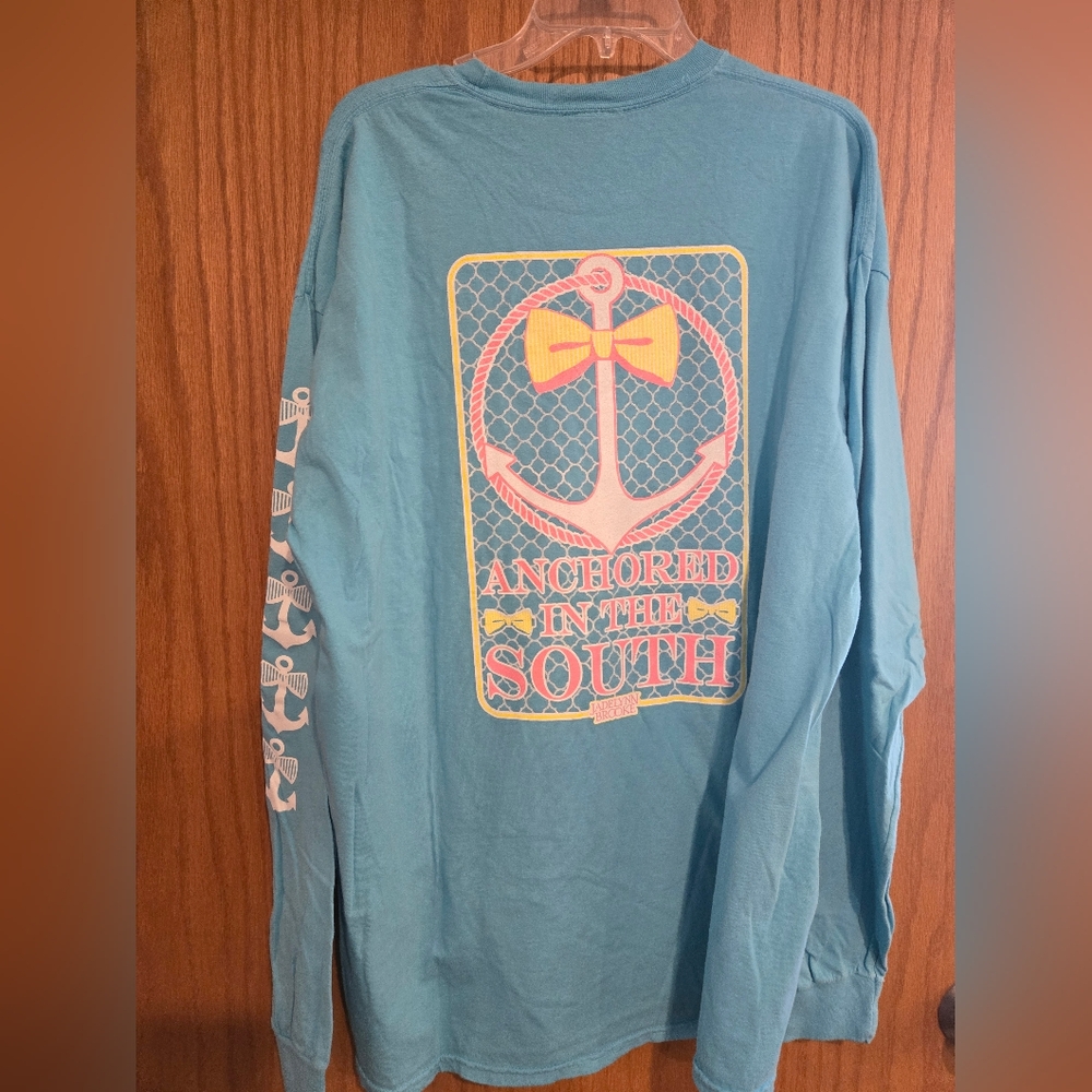 JLB anchored in the south long sleeve tshirt